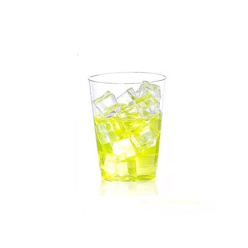 GENERICO - Set 100 Vasos Desechables Plástico 438ml Transparente