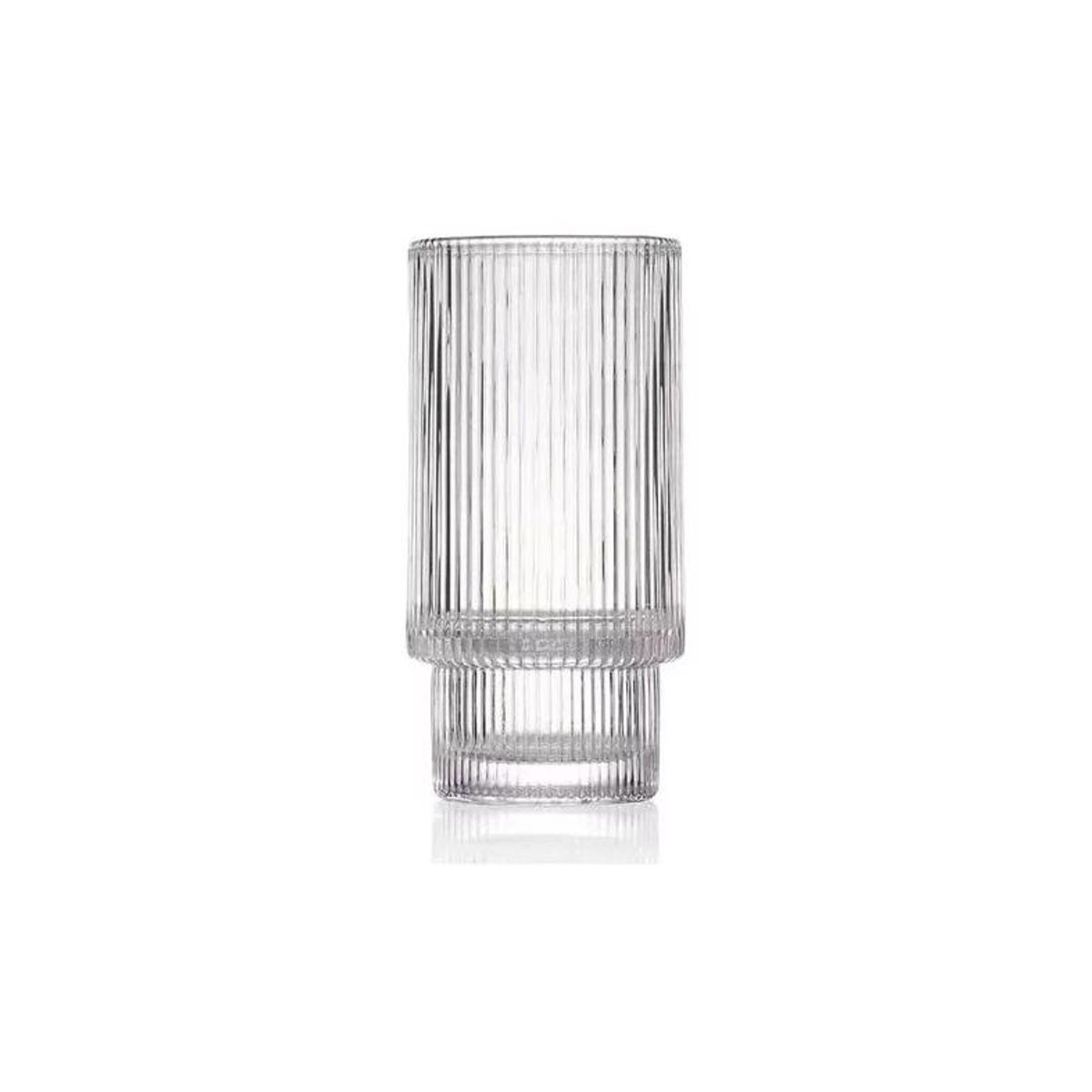 GENERICO - Set 6 Vasos Largo Vintage Charlotte 350ml
