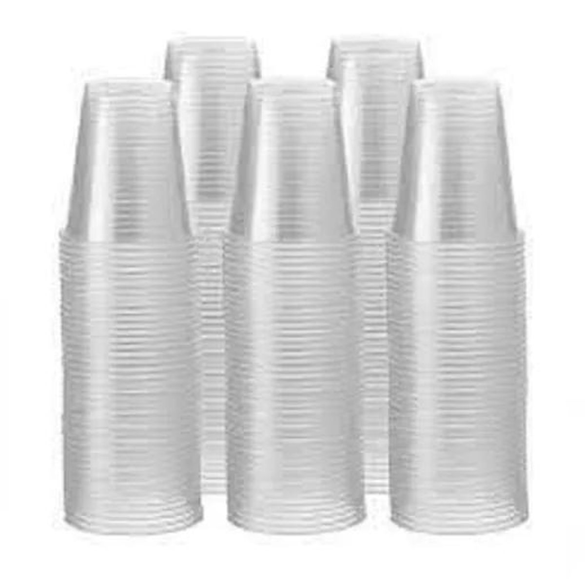 GENERICO - Vasos Desechables Plásticos 10oz 300cc 500 Unidades