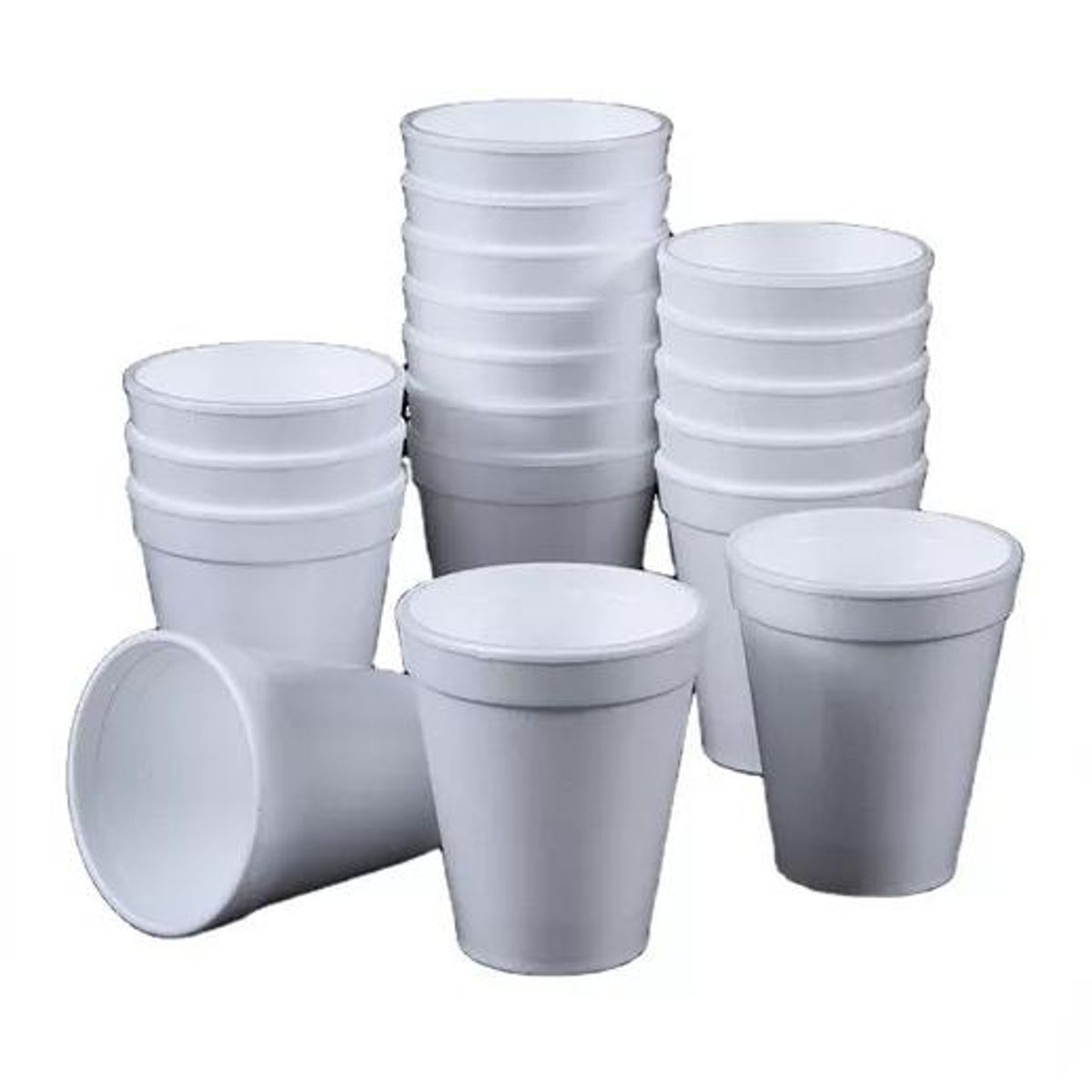 GENERICO - Vaso Plumavit Fiesta Desechables 10oz Sin Tapa 1000 Unidades
