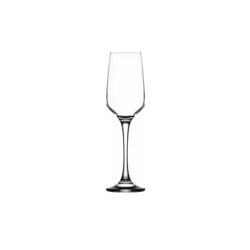 GENERICO - Set 6 Copas Champagne Cóctel 230ml Cristal