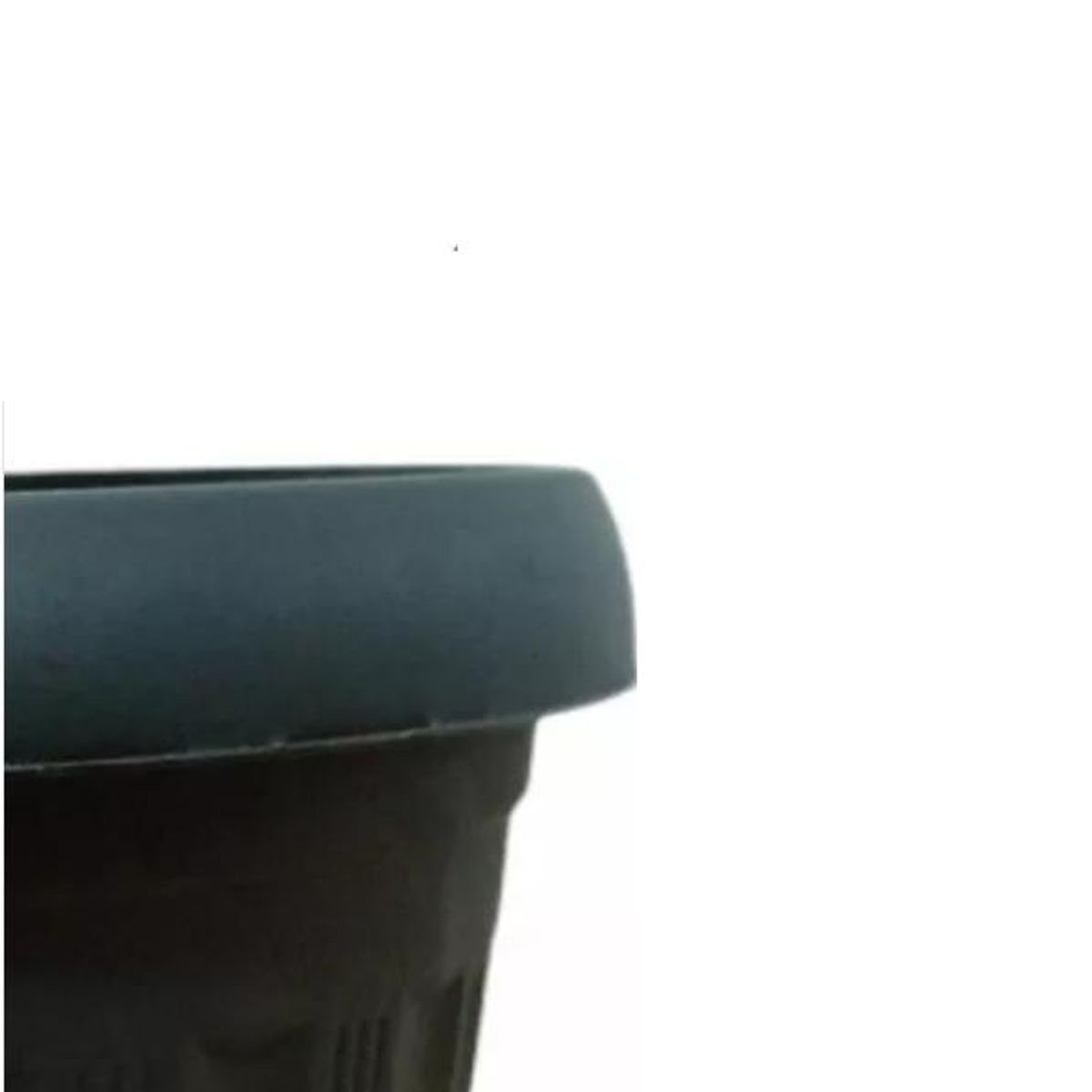 GENERICO - Macetero Redondo con Plato 30cm Negro