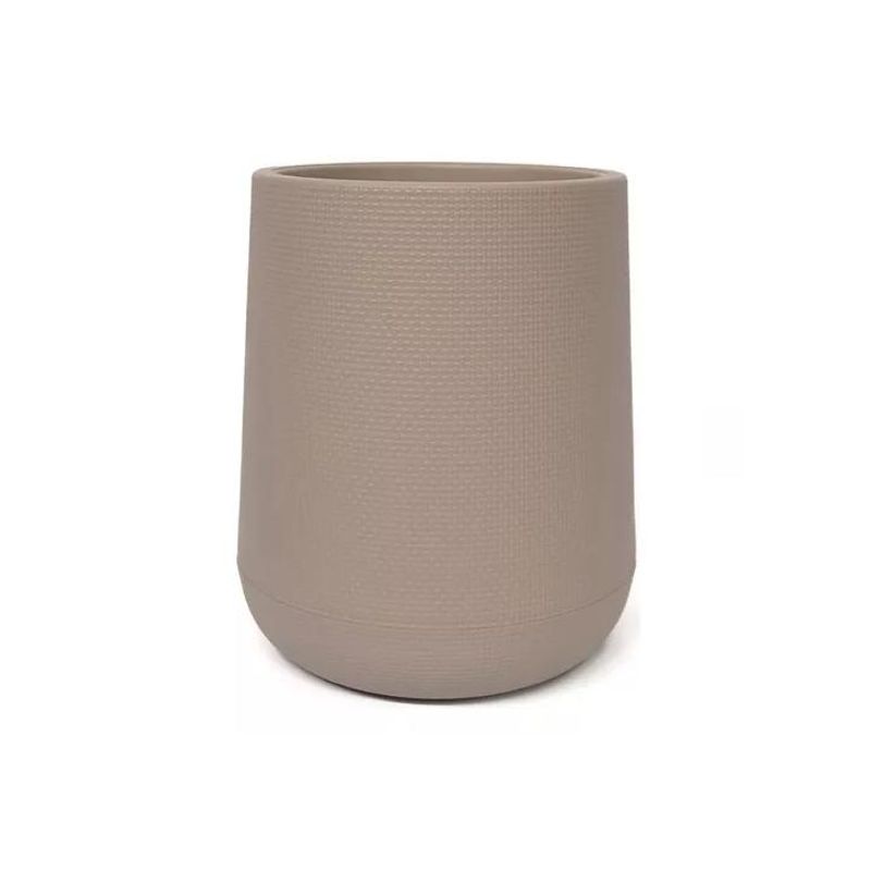 GENERICO - Maceteros Grandes Plástico Terraza Beige