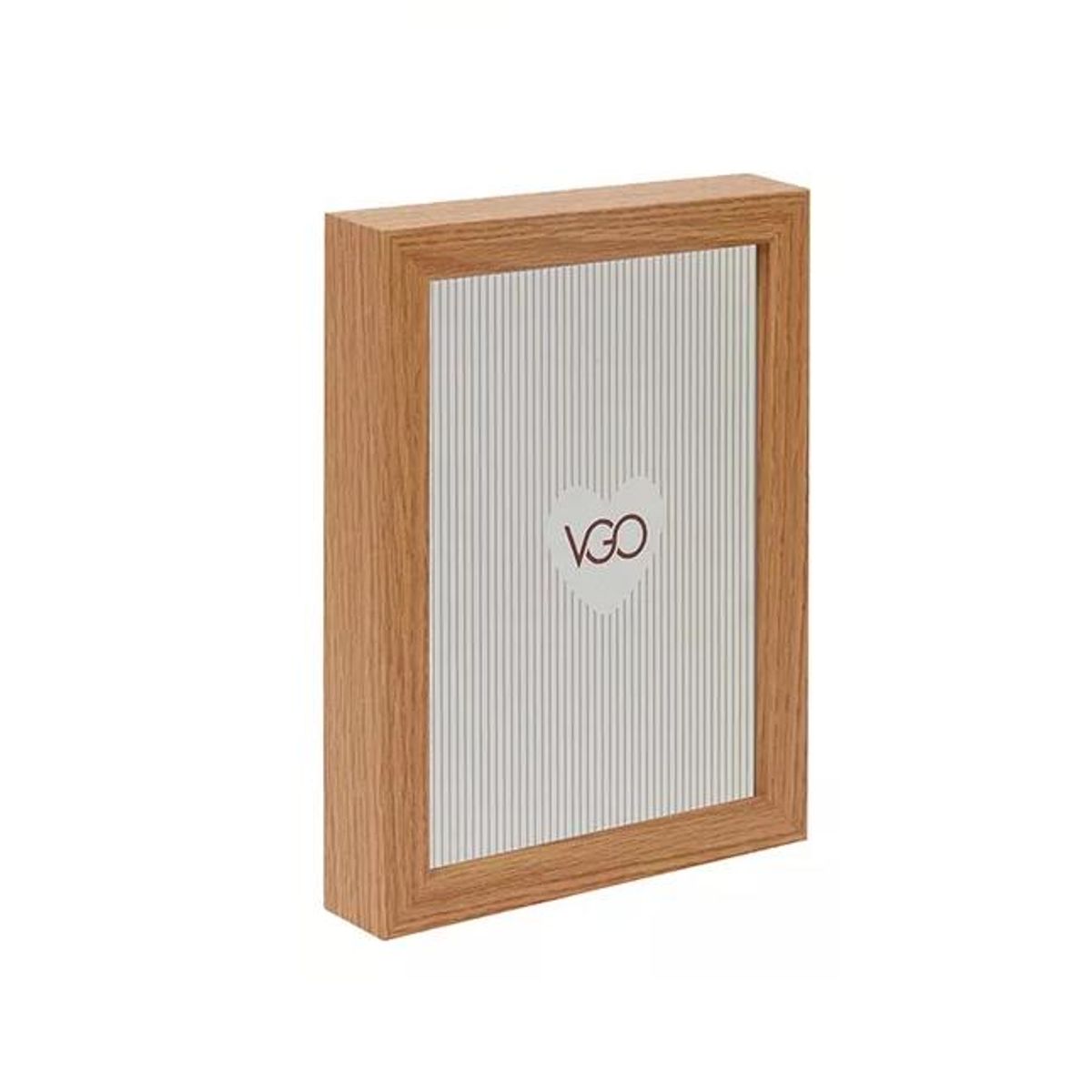 GENERICO - Marco Madera Tipo Box 13x18cm Beige