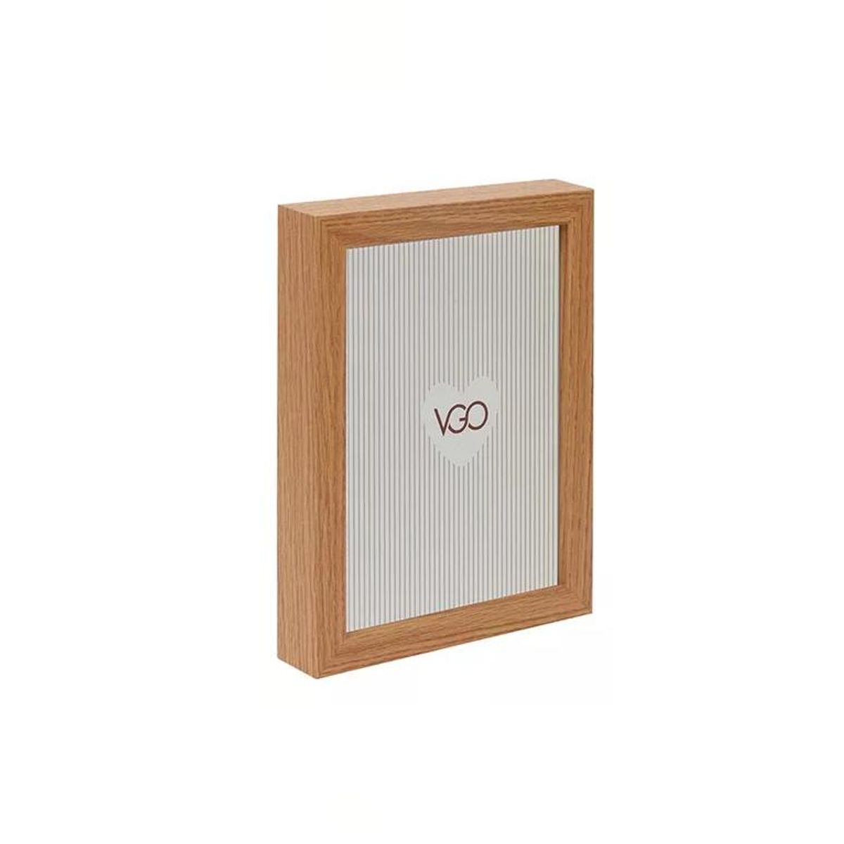 GENERICO - Marco Madera Tipo Box 13x18cm Beige