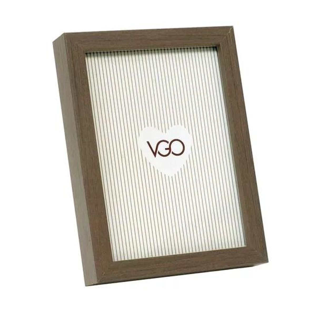 GENERICO - Marco Madera Tipo Box 13x18cm Marrón