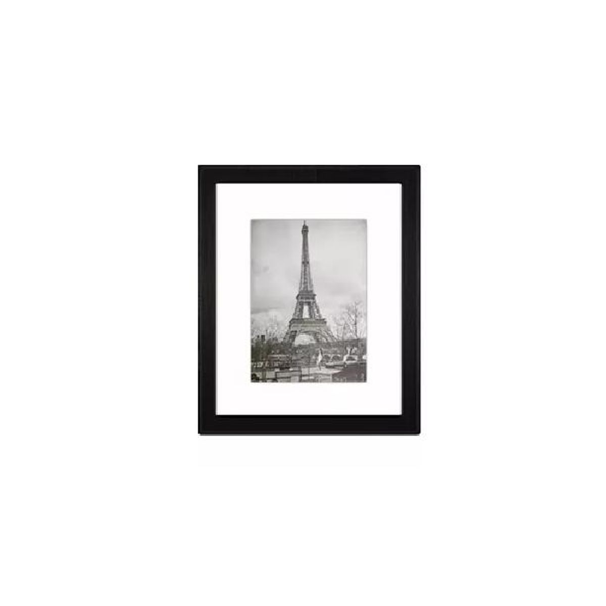 GENERICO - Pack de 5 Marcos para Foto Portarretrato A4 Cuadro Negro