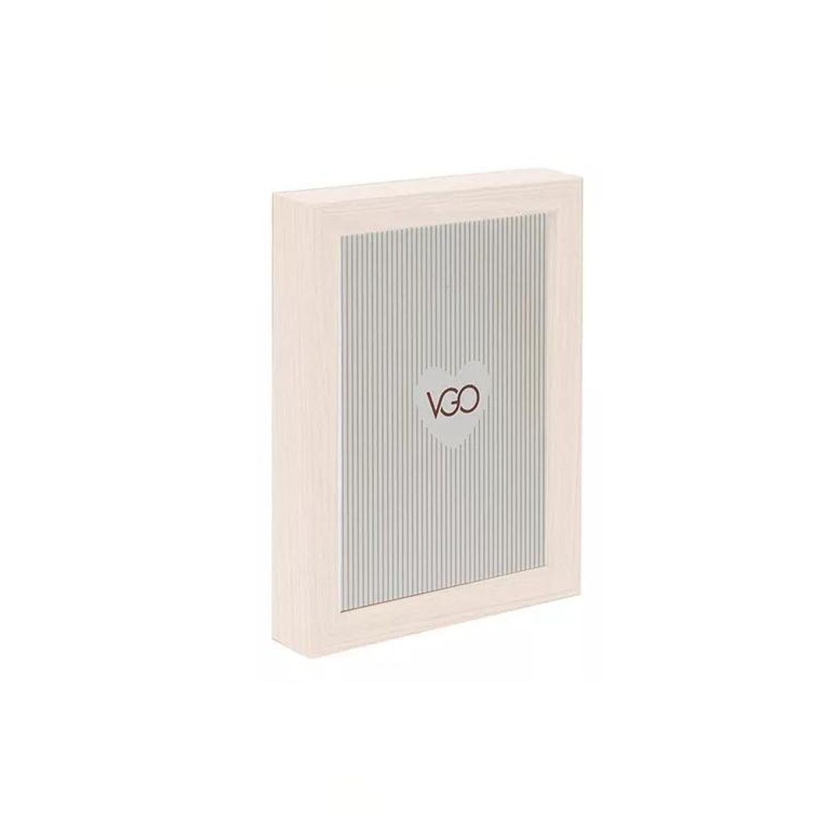 GENERICO - Marco Madera Tipo Box 10x15cm Blanco