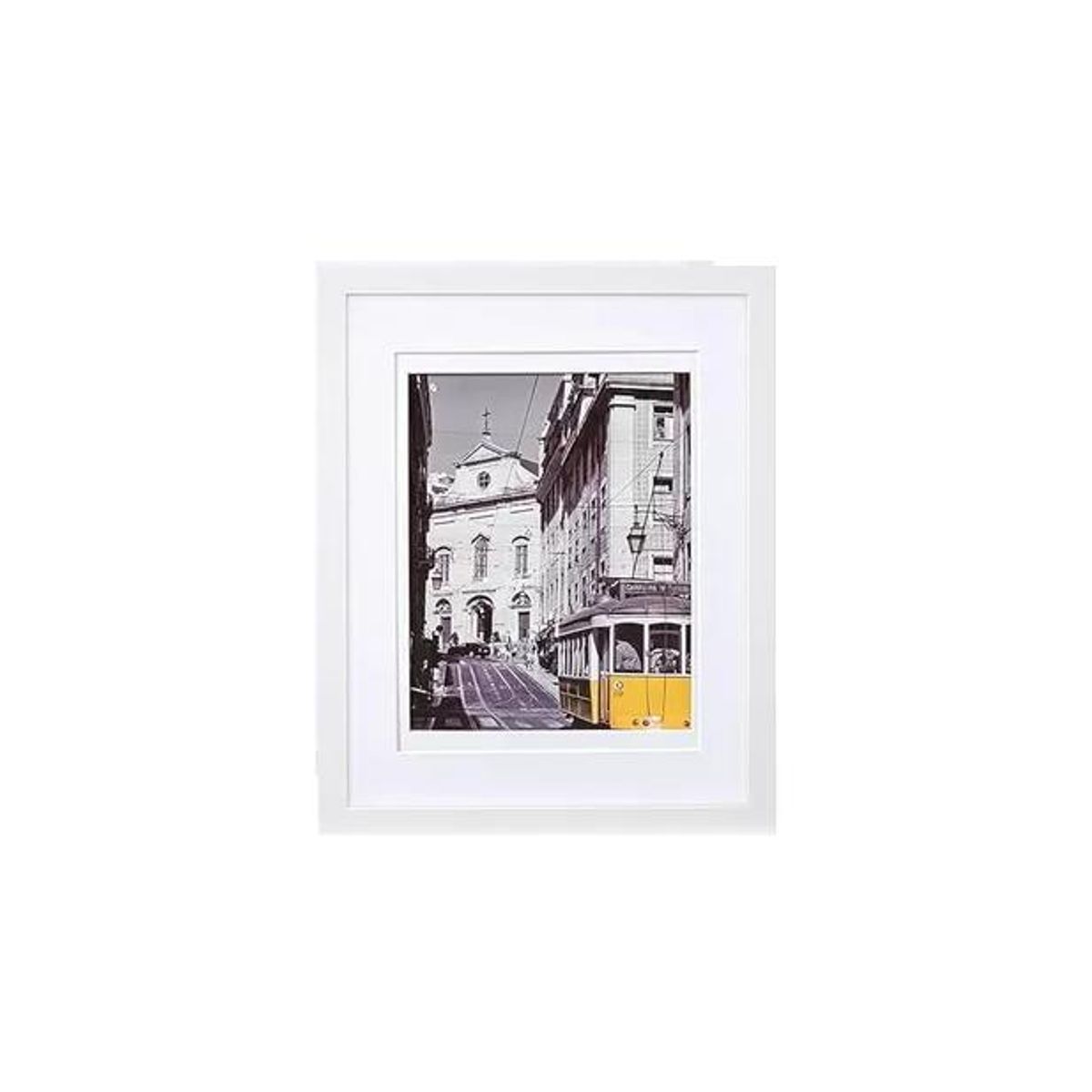 GENERICO - Pack de 5 Marcos para Foto Portarretrato A4 Cuadro Marrón Claro