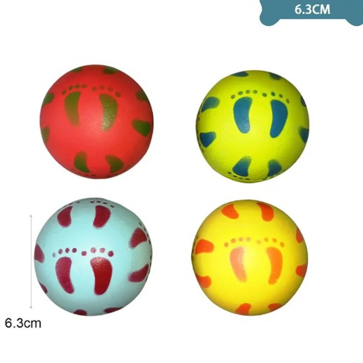 GENERICO - Pelota Para MascotasCcolor Aleatorio 63Cm