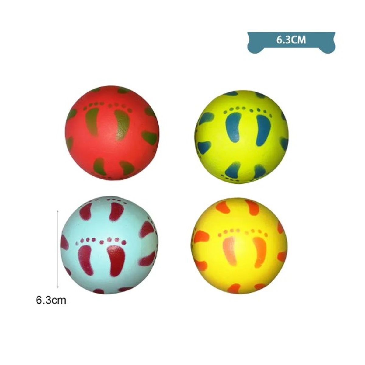 GENERICO - Pelota Para MascotasCcolor Aleatorio 63Cm