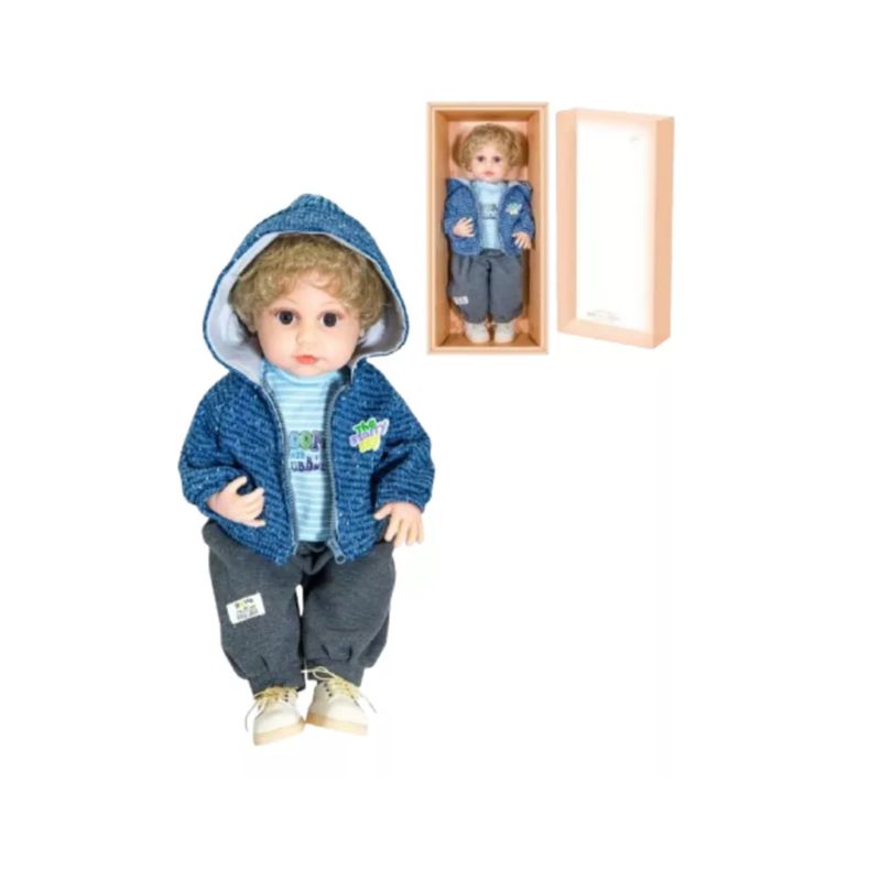 GENERICO - Muñeca Realista Silicona Completa 55cm keiumi