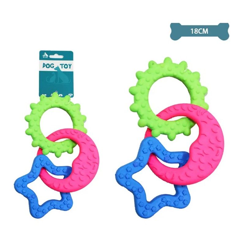GENERICO - Anillo De Tres Enlazados 18Cm 100G