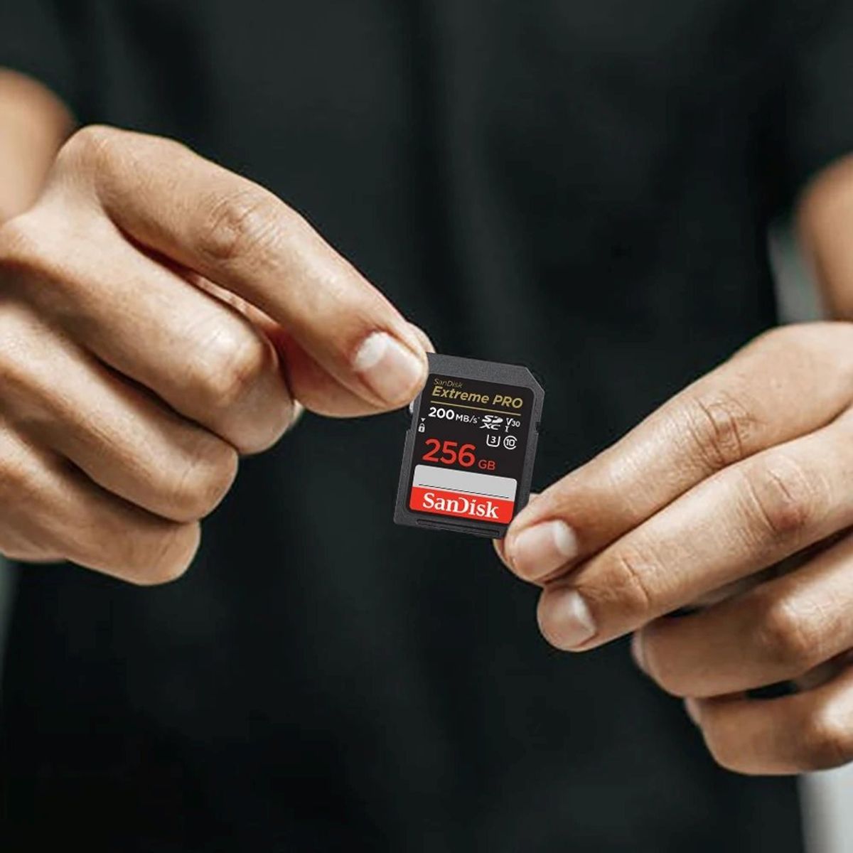 SANDISK - Memoria Sd Sandisk Extreme Pro 256gb 200mbs U3 V30 4k Uhd