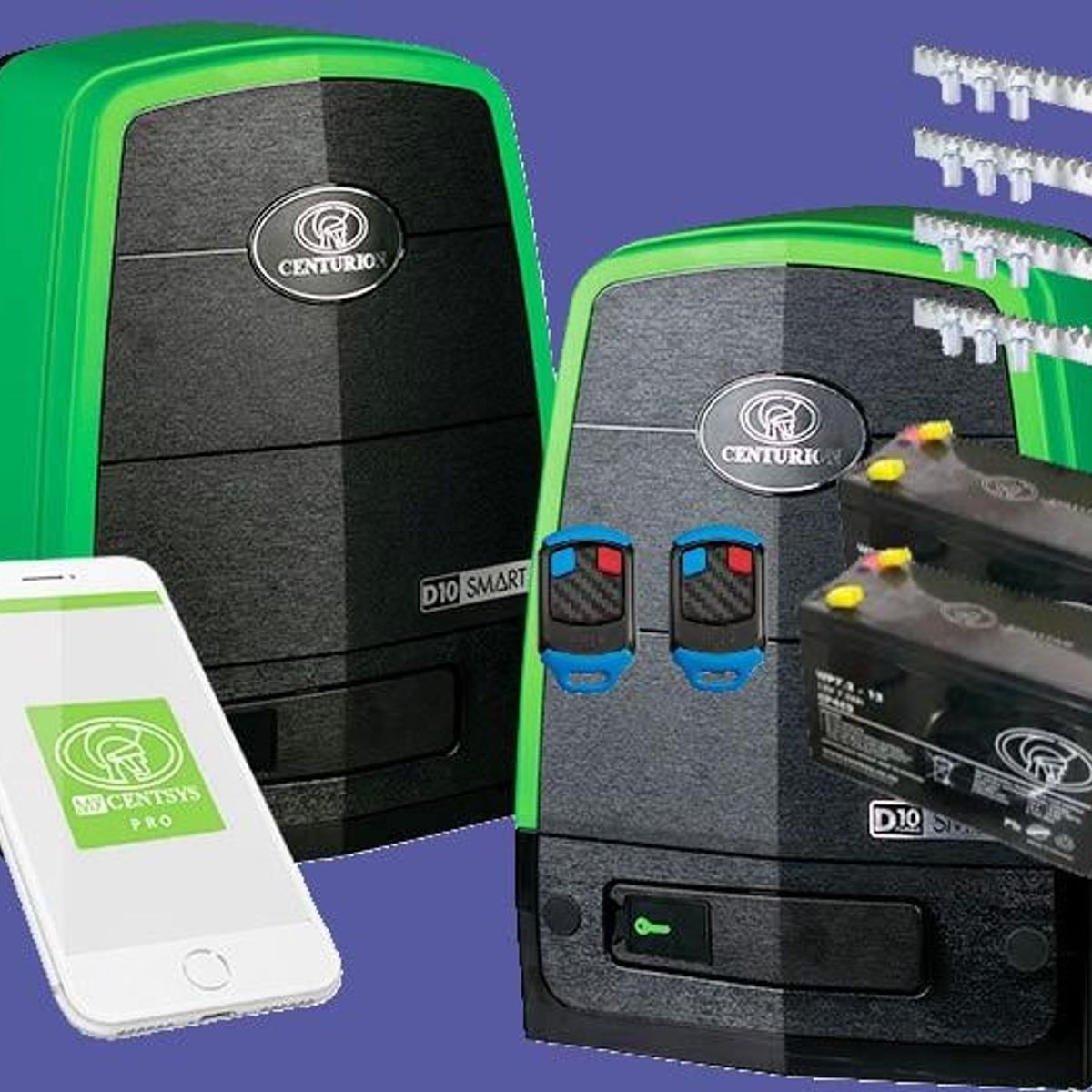 CENTURION - Motor Centurion D10 TURBO SMART 1000KG DE ALTA VELOCIDAD