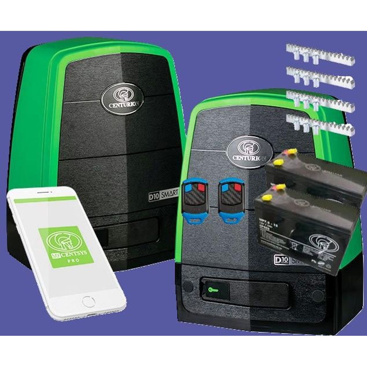 CENTURION - Motor Centurion D10 TURBO SMART 1000KG DE ALTA VELOCIDAD