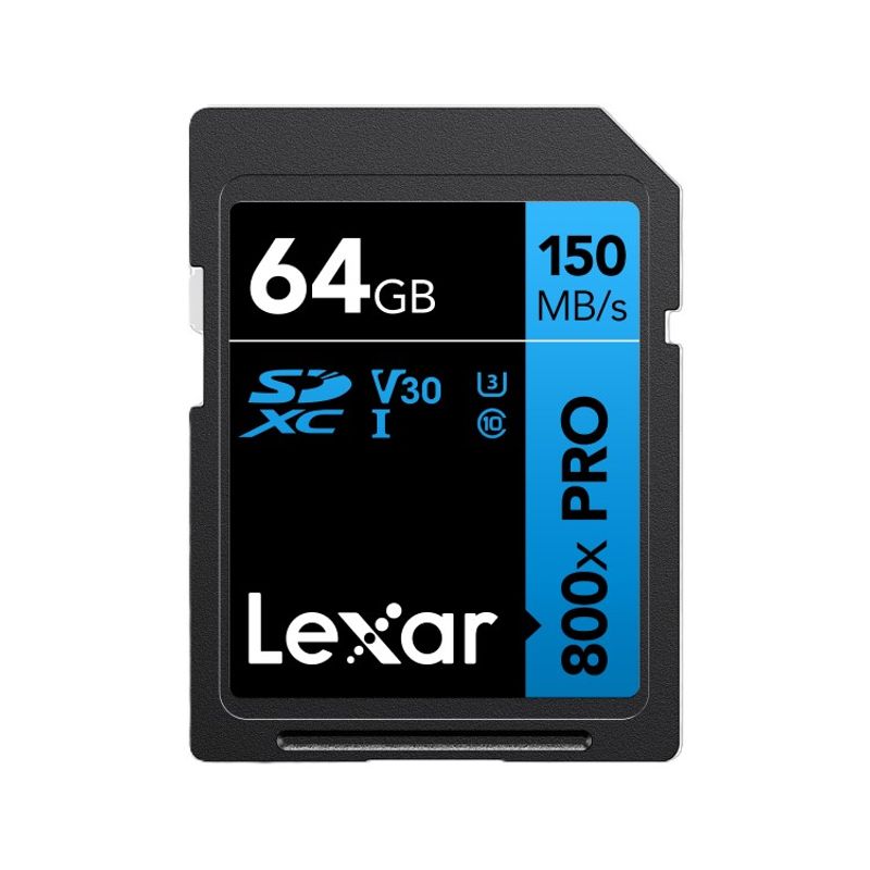 LEXAR - Tarjeta De Memoria Lexar High Perfomance 800x 64gb Clase 10