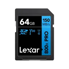 LEXAR - Tarjeta De Memoria High Perfomance 800x 64gb Clase 10