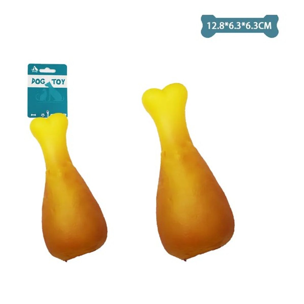 GENERICO - Juguete Trutro De Pollo Para Mascotas 1286363Cm 44G