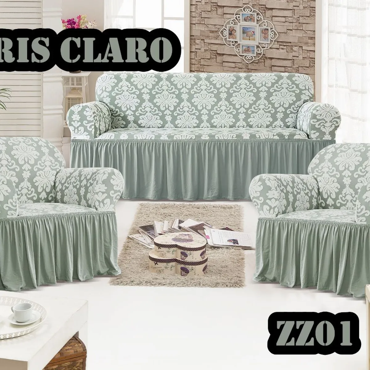 GENERICO - funda de sillon 3-1-1 turco rieleve