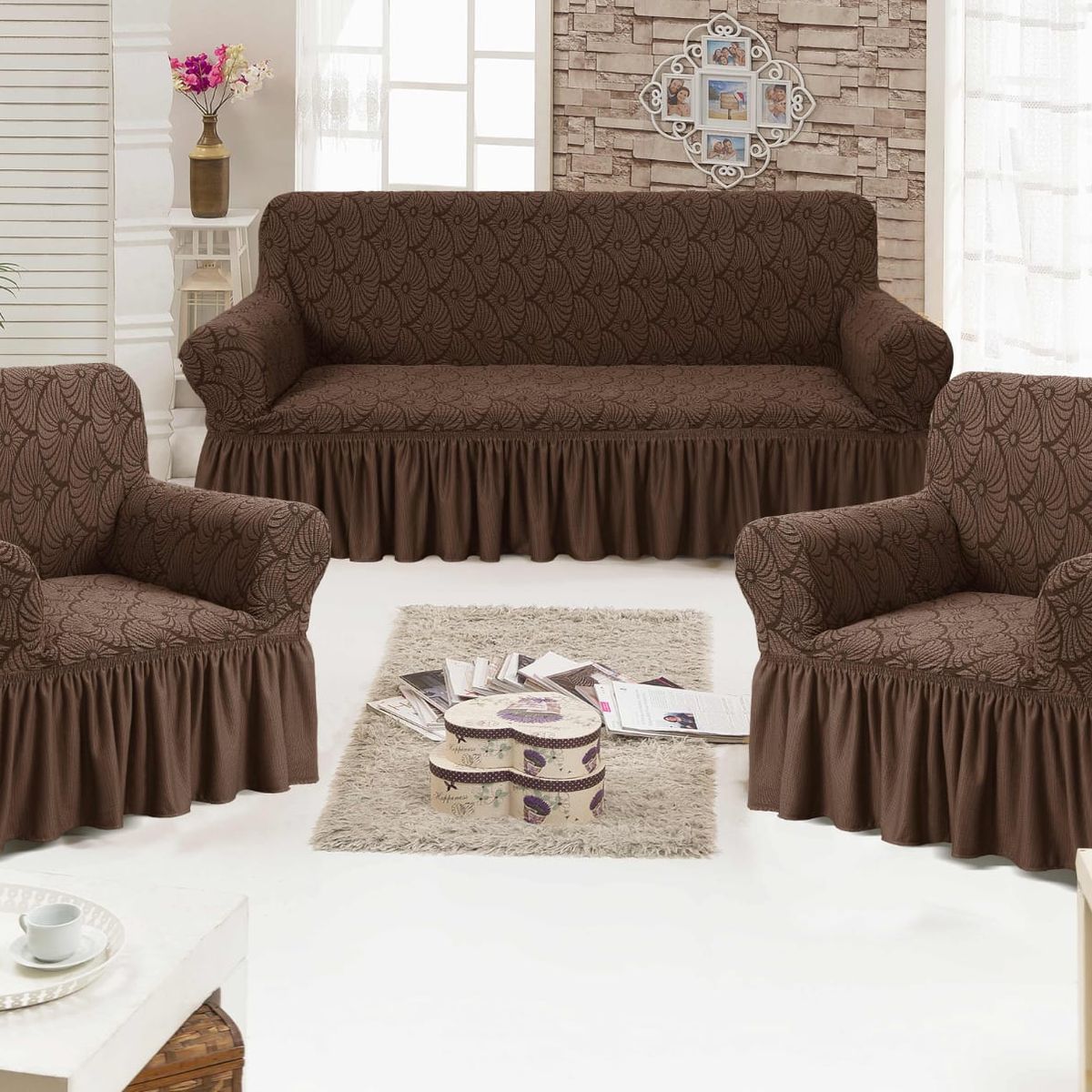 GENERICO - funda de sillon 3-1-1 turco diseño