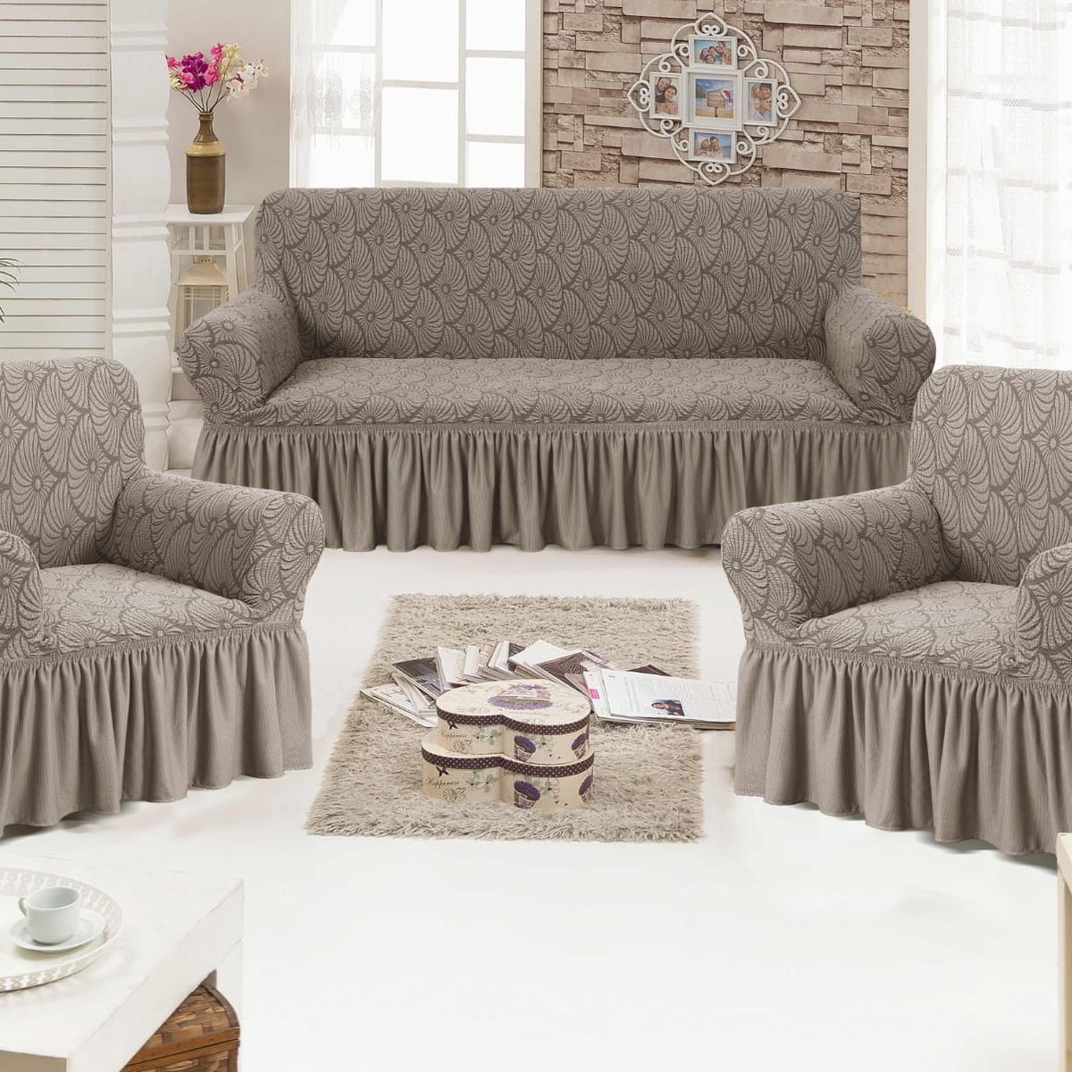 GENERICO - funda de sillon 3-1-1 turco diseño