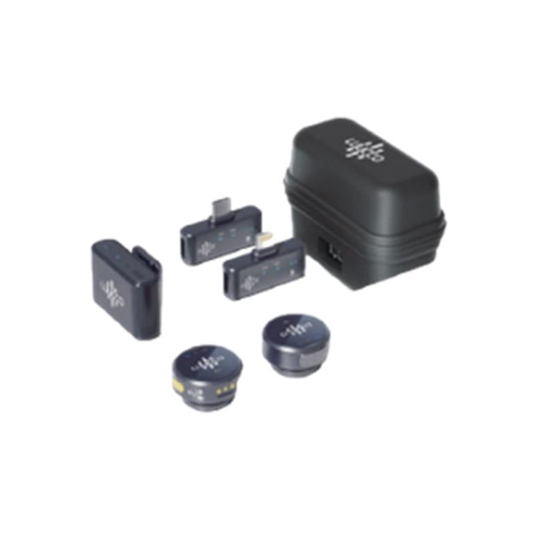 MICROFONO K-2 KIT SISTEMA USB-C ALCANCE 100 MTS