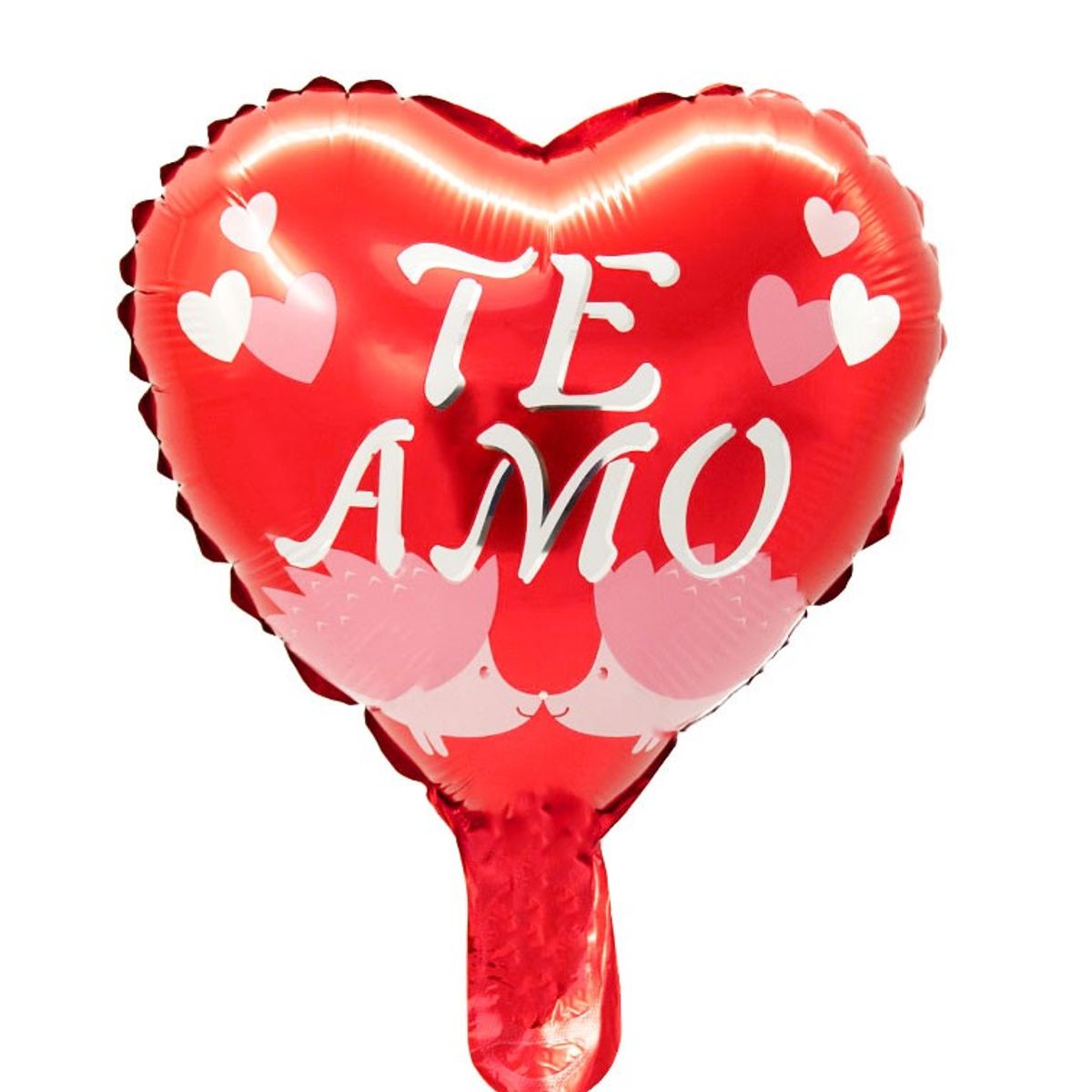 GENERICO - GLOBO METALICO TE AMO KISS X50 UNI