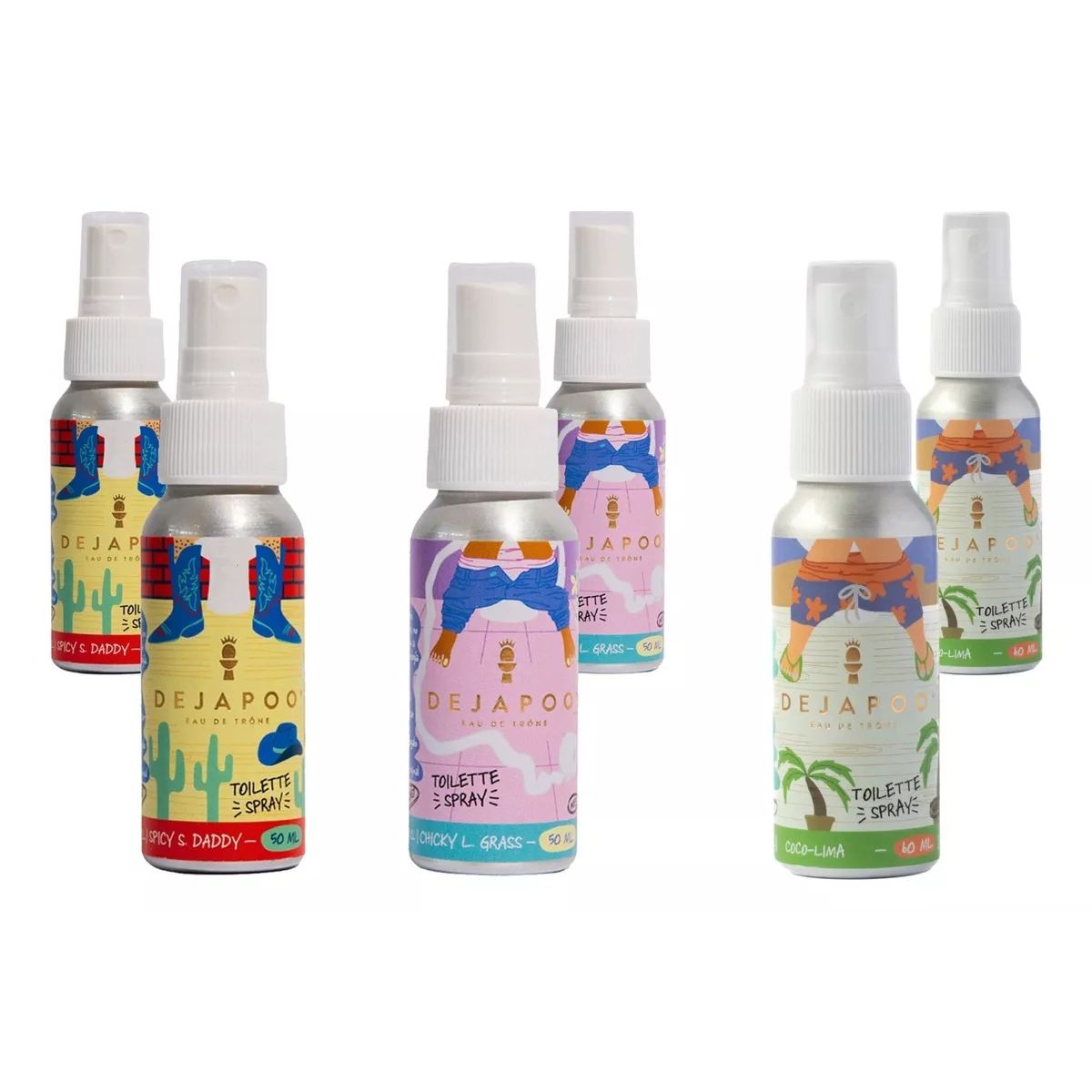 DEJAPOO - Dejapoo - Eliminador Olores Baño Wc - 2 De Cada Aroma (6)