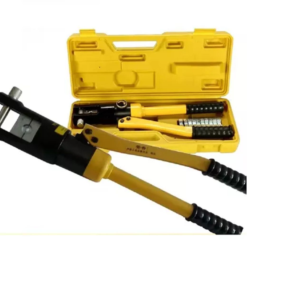 GENERICO - Prensa Aprieta Terminal Hidráulico 16 Ton 25 - 300 Mm2