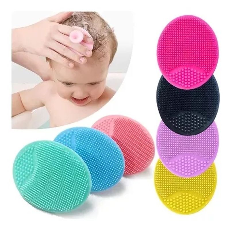 GENERICO - Set X3 Cepillo Para Bebé Ducha Baño Masaje