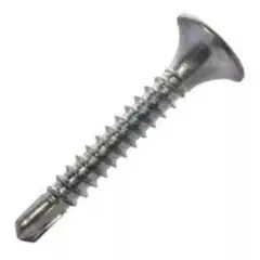 GENERICO - Tornillo Volcanita Punta Broca 6X1 Zinc 1000 unidades