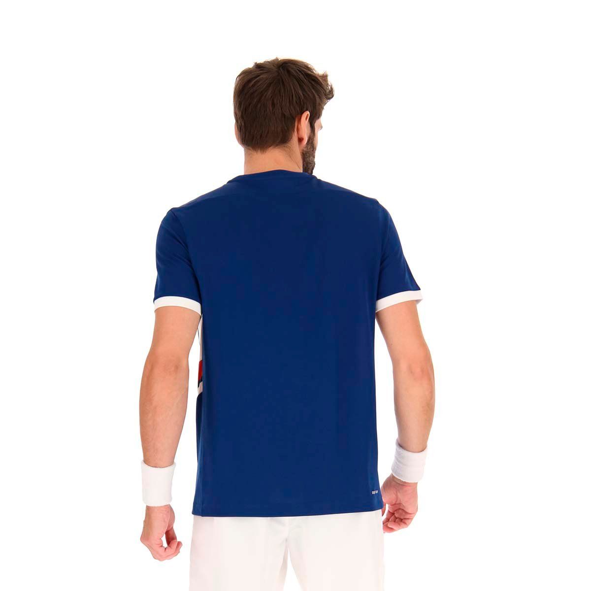 LOTTO - Polera de Tenis Hombre Lotto - Squadra III Azul - Azul - M