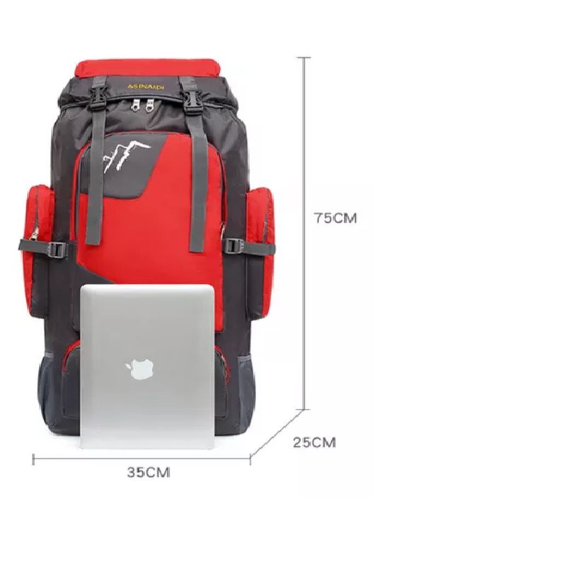 GENERICO - Mochila Impermeable De 90l Para Camping Trekking Y Viajes