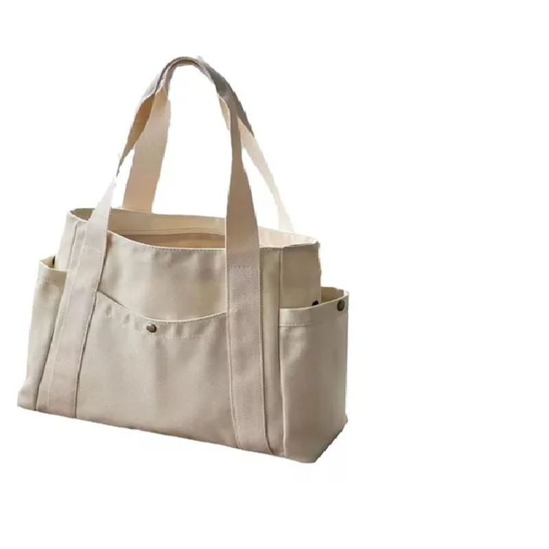 GENERICO - Bolso Mano De Viaje Lona Con Múltiples Bolsillos Para Mujer