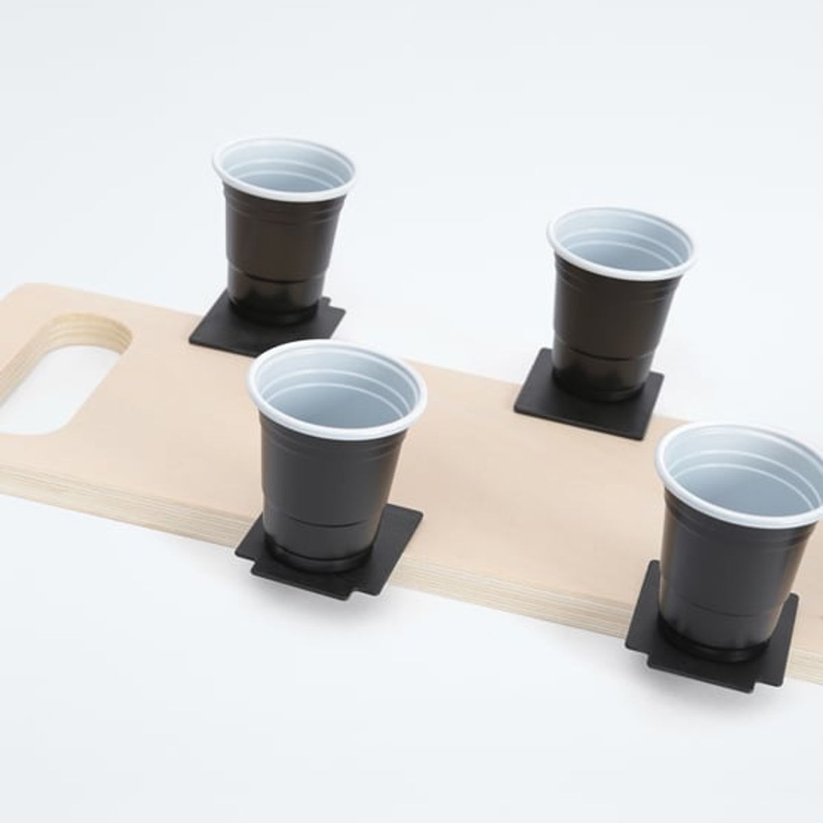 HERRERA MAISON - Juego Classic Flip Cup Base Madera