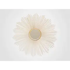 HERRERA MAISON - Espejo Inti Redondo 70 X 70 Cm Gold