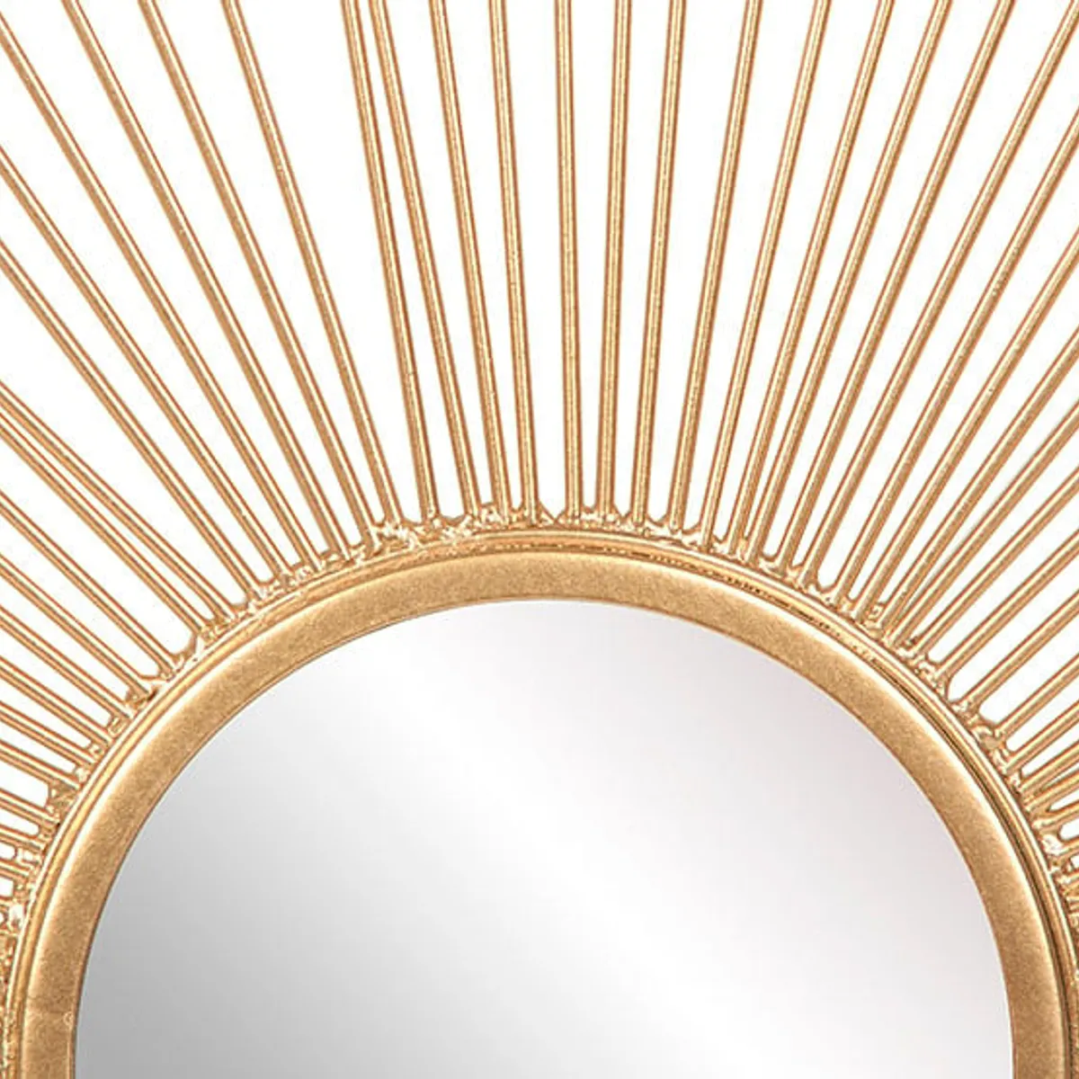 HERRERA MAISON - Espejo Inti Redondo 70 X 70 Cm Gold