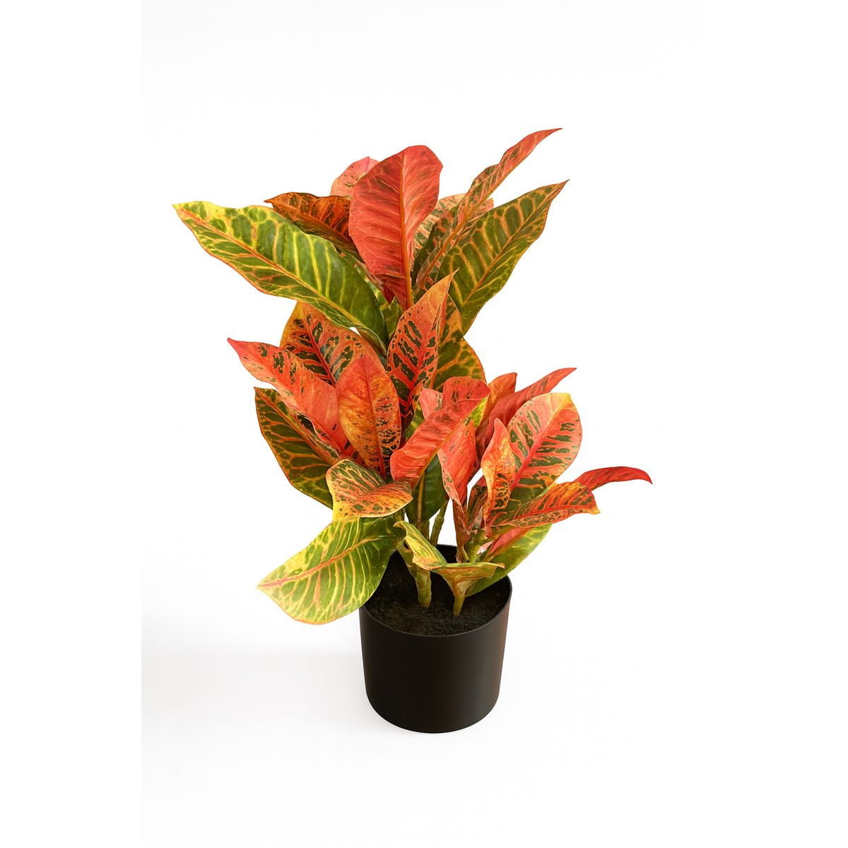 HERRERA MAISON - Planta Artificial Maceta Croton 55 CM