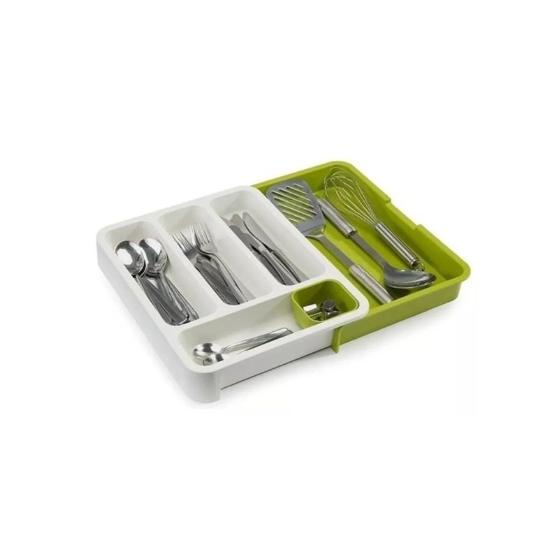 GENERICO - Organizador De Cubiertos Cuchillos Extensibles Ajustable Mix