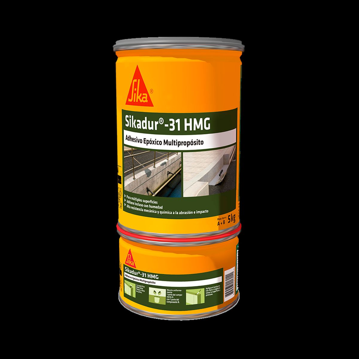 SIKA - SIKADUR 31 HI-MOD GEL - Adhesivo Epóxico, 5 kg