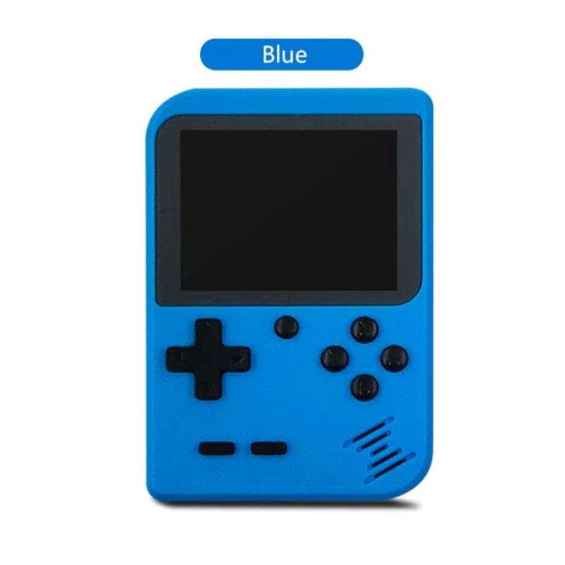 GENERICO - Mini Consola de Videojuegos Portátil GC26 de 400 Juegos Color Azul