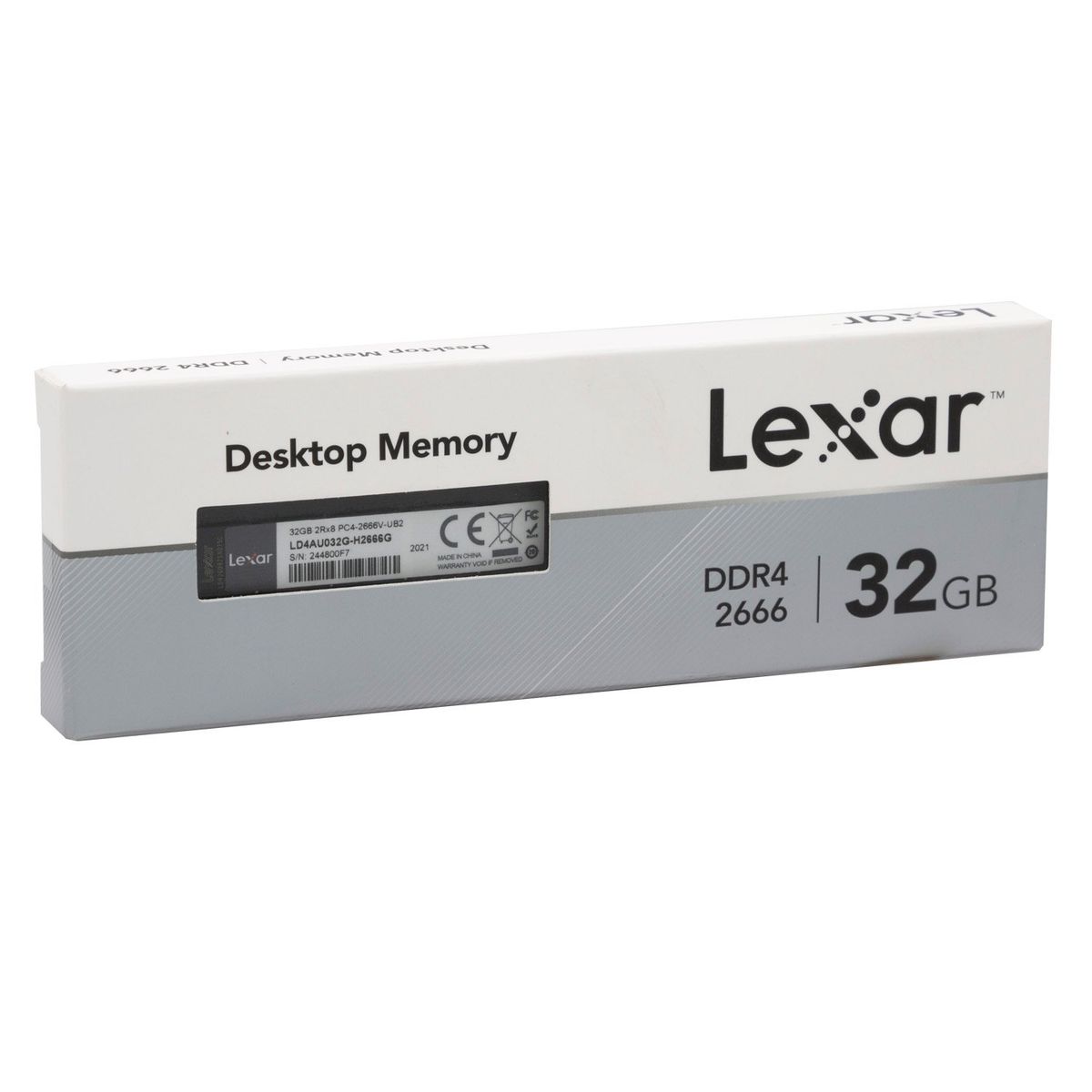 LEXAR - Memoria Pc Udimm Ddr4 32gb Ld4au032g-r2666g