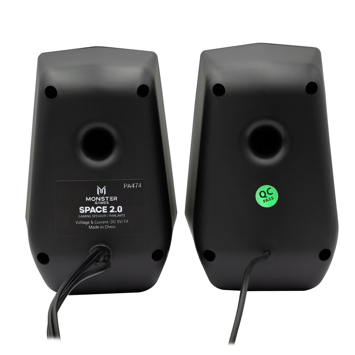 MONSTER GAMES - Pa474 Parlante Monster Games Space 2.0 Open box