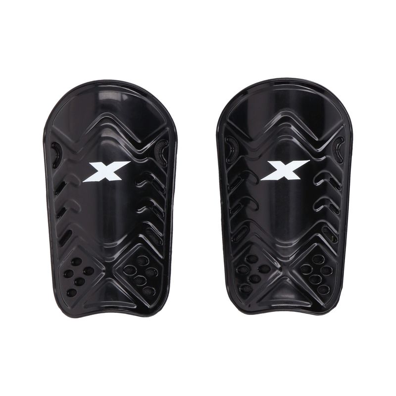 GENERICO - CANILLERA CON ELASTICO XUATRO F24 JUNIOR NEGRO