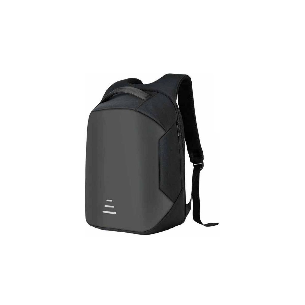 GENERICO - Mochila Antirrobo Impermeable Con Usb Color Negro - SC