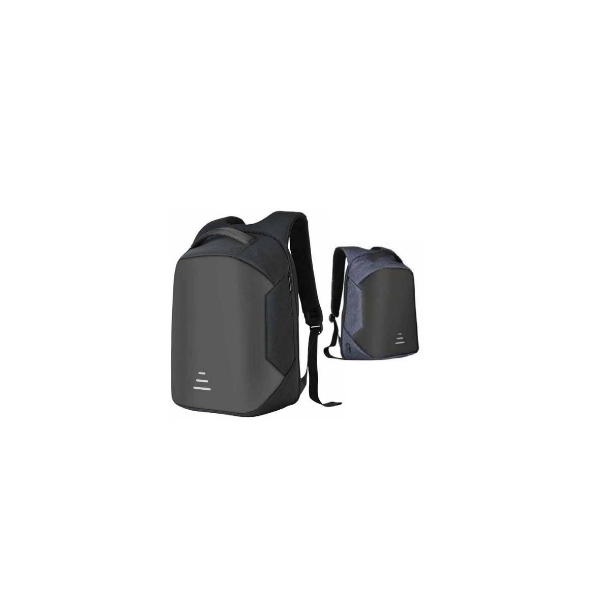 GENERICO - Mochila antirrobo impermeable usb Azul - SC