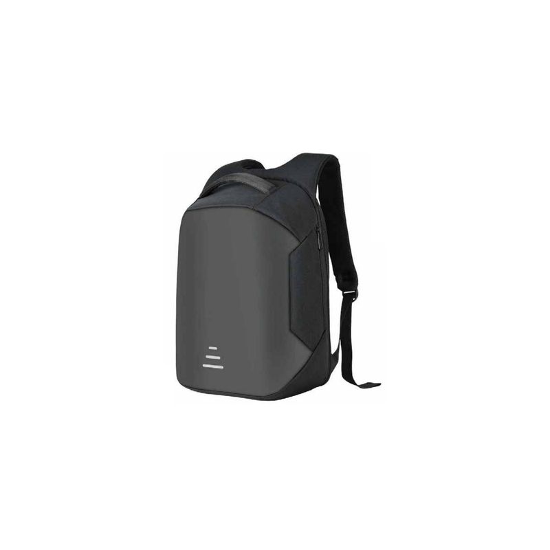 GENERICO - Mochila Antirrobo Impermeable Usb Gris - SC