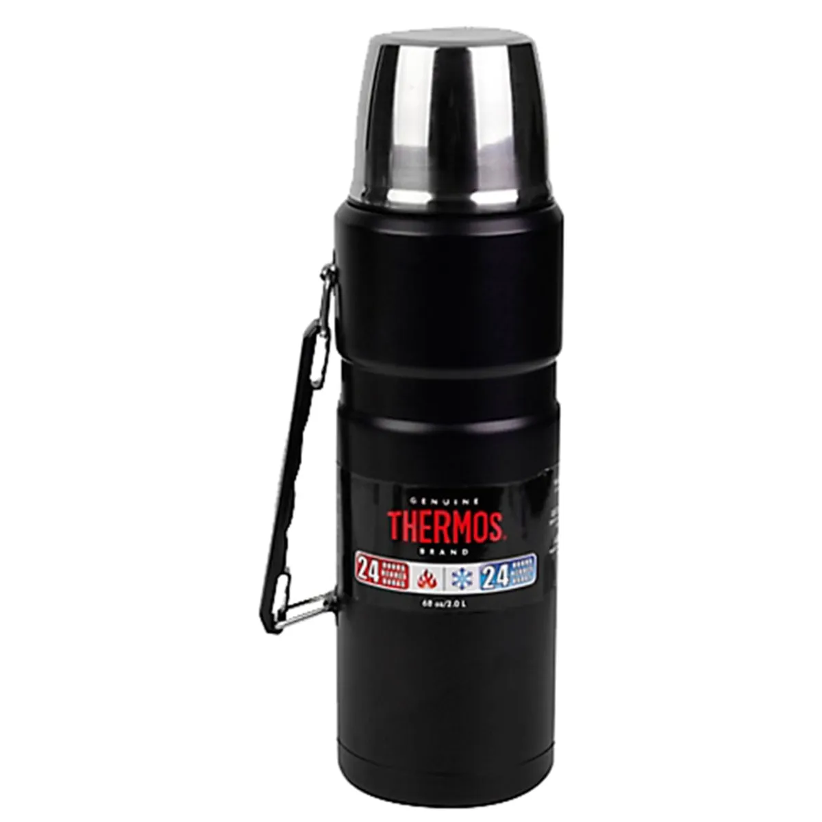 THERMOS - Termo Líquido Thermos King 20L Acero Inoxidable Negro
