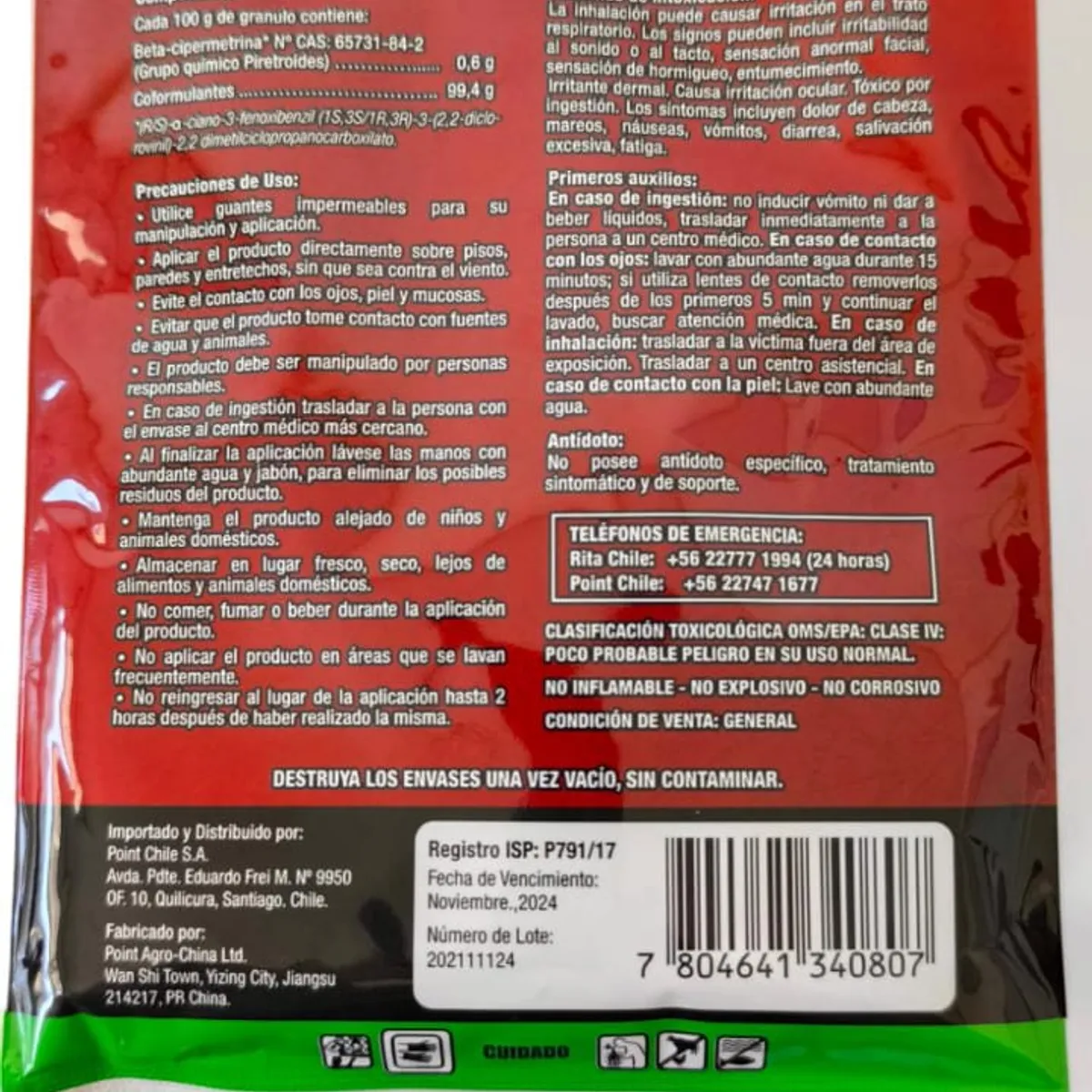 POINTTS - MATA HORMIGAS Y CUCARACHAS SOLDIER POLVO SECO